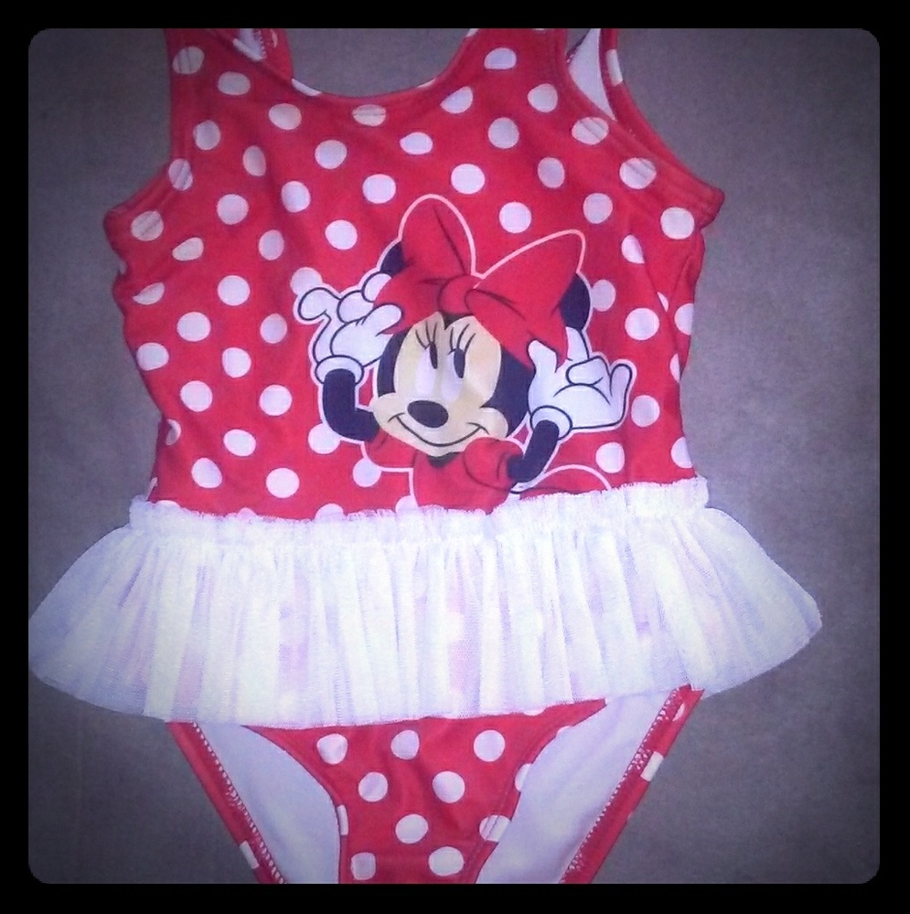 Minnie Mouse toddler bathing suit